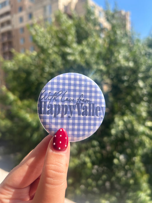 with love from HAPPY VALLEY - gingham